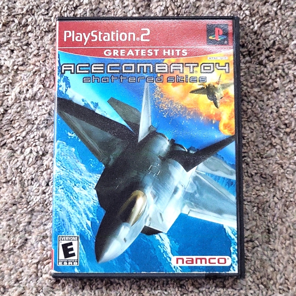 Ace Combat 04 Shattered Skies PS2 Video Game
